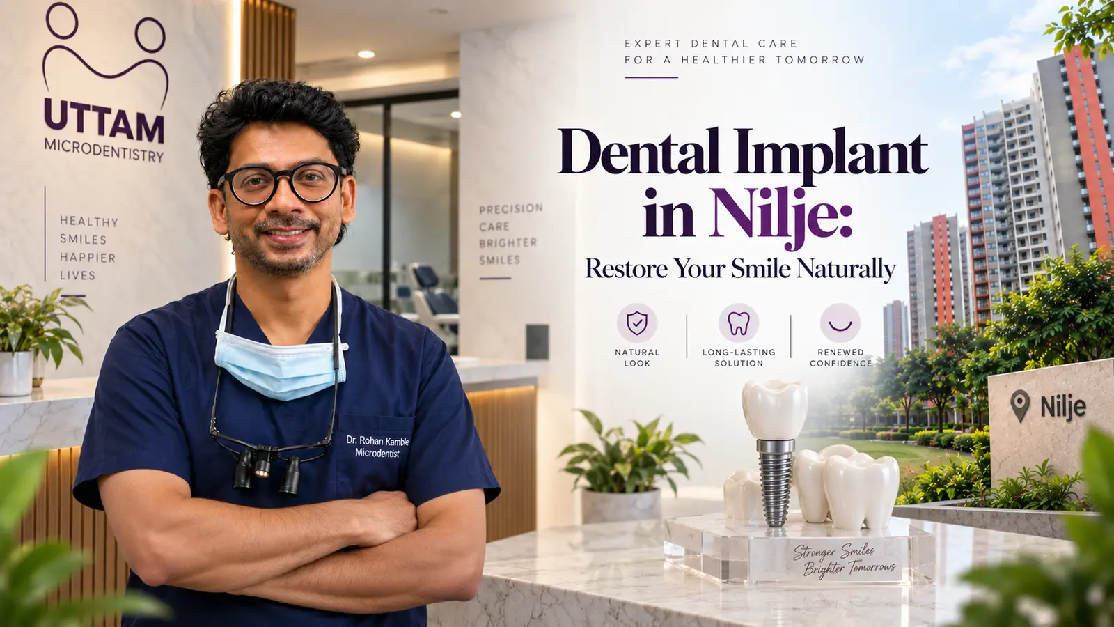 Dental Implant in Nilje: Restore Your Smile Naturally